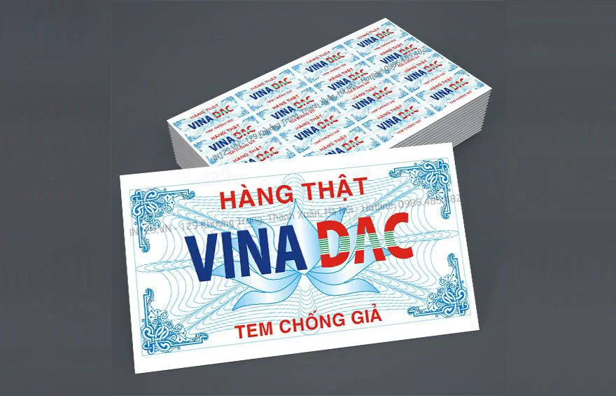 Tìm hiểu về tem chống giả và lợi ích khi sử dụng cho sản phẩm