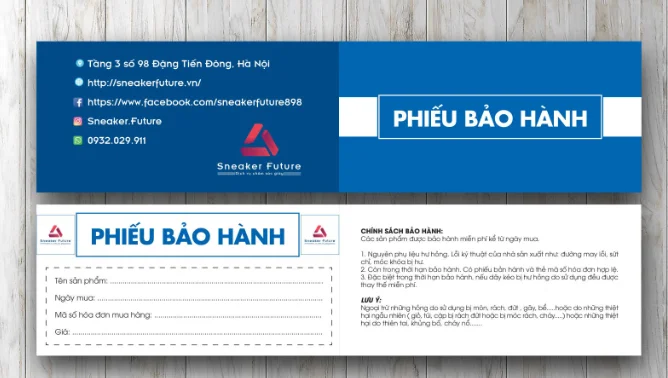 in nhanh phiếu bảo hành