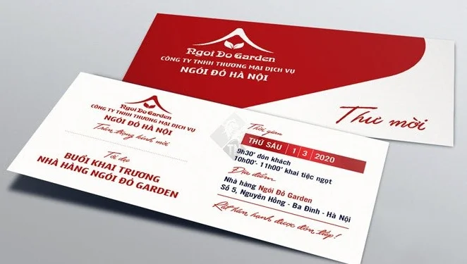 IN THIỆP MỜI- THƯ MỜI