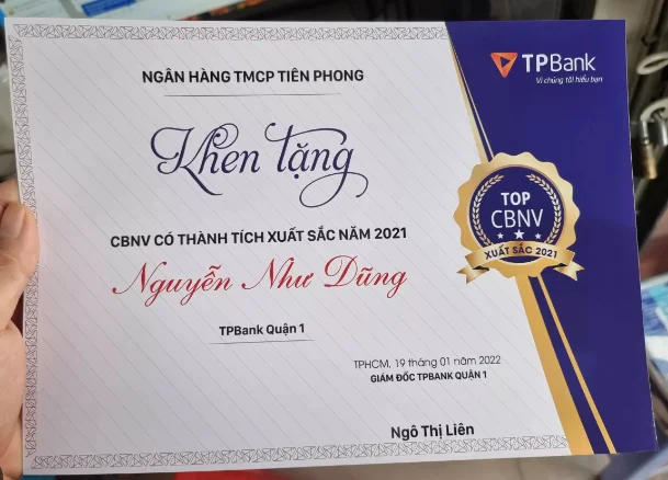 Giới thiệu về Giấy Khen