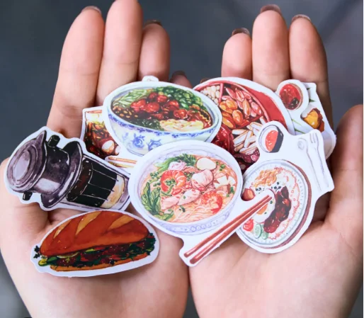 In nhanh sticker cute food: Sự kết hợp hoàn hảo giữa nghệ thuật và chức năng