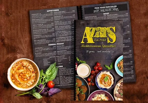 IN THỰC ĐƠN - MENU