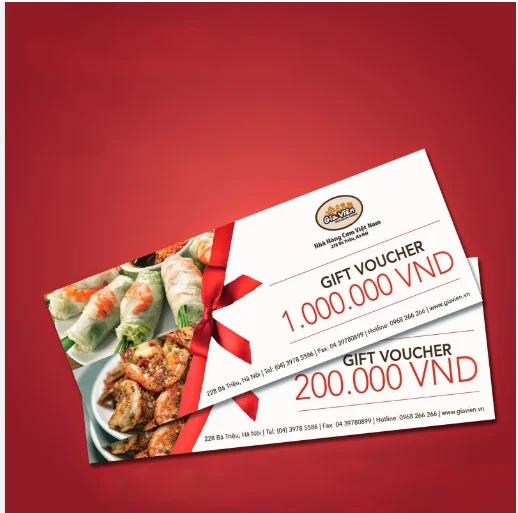 Nét Đặc Trưng Của Giấy In Nhanh Cho Mẫu Voucher Giảm Giá