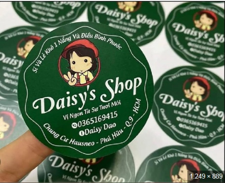 Tem decal giấy: Một giải pháp độc đáo và tiện lợi cho nhãn hiệu và quảng cáo