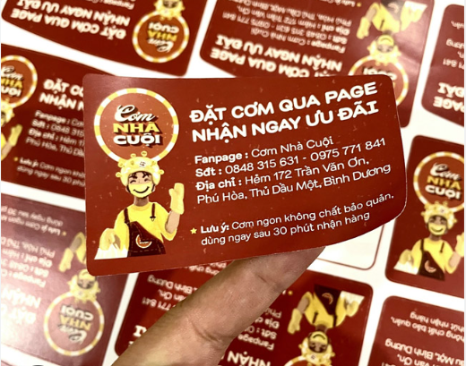 In Nhanh In Nhãn Dán Decal: Giải Pháp Nâng Tầm Thương Hiệu Hiệu Quả