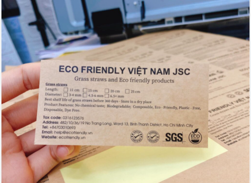 In Tem Decal Da Bò Lựa Chọn Sang Trọng Cho Thương Hiệu Của Bạn