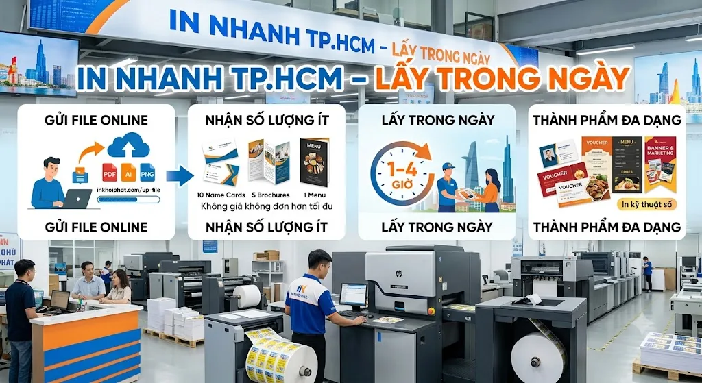 In Nhanh TP.HCM – Lấy Trong Ngày, Báo Giá 5 Phút
