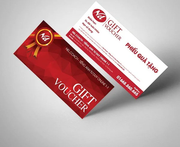 In Voucher Phiếu Quà Tặng: Nội Dung Và Quy Cách
