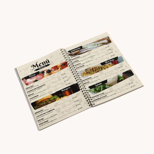 In Menu Đóng Cuốn: Kiểu Đóng Và Lưu Ý