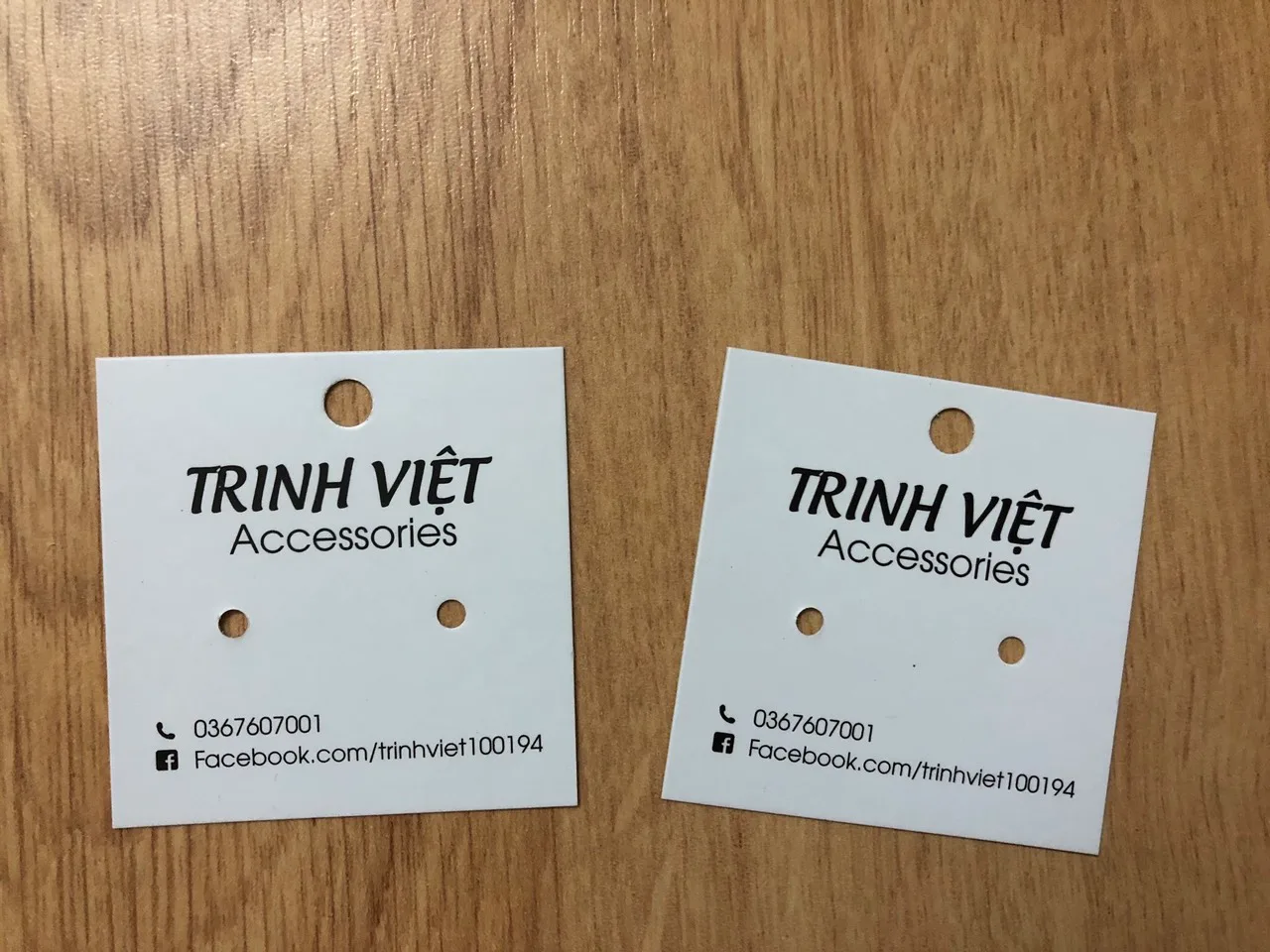 In Tag Treo Sản Phẩm: Chất Liệu Và Kích Thước